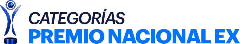 Categorías Premio Nacional EX