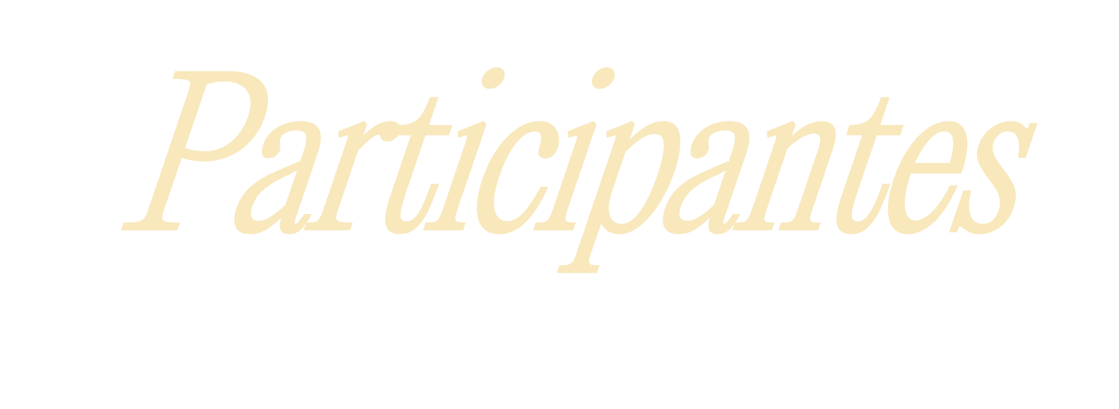 Participantes